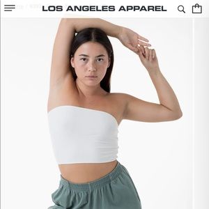 Los Angeles Apparel tube top